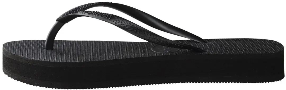 Havaianas Slim Flatform Teenslipper - Zwart - afbeelding 5 van 6