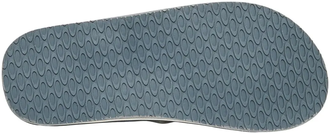 Oakley Burke Teenslipper 45 - Grijs/Wit/Blauw - afbeelding 5 van 6