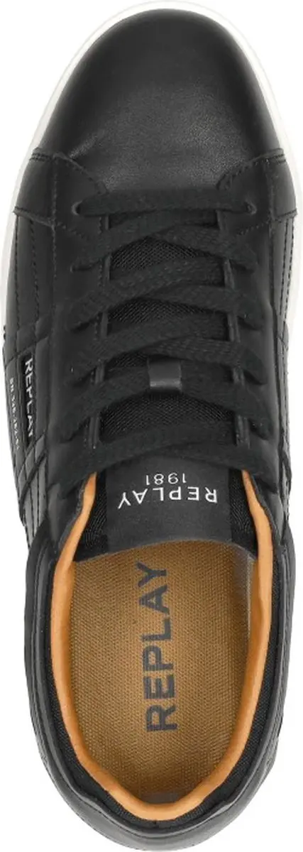 Replay Smash Pro Lay Sneakers Laag - zwart - Maat 43 - afbeelding 5 van 6