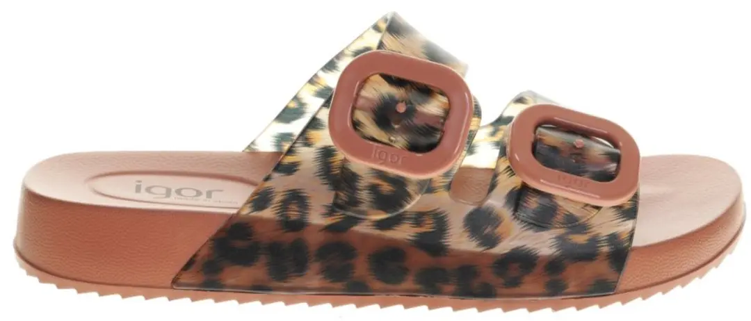Terracota Leopard Slippers Igor maat 39