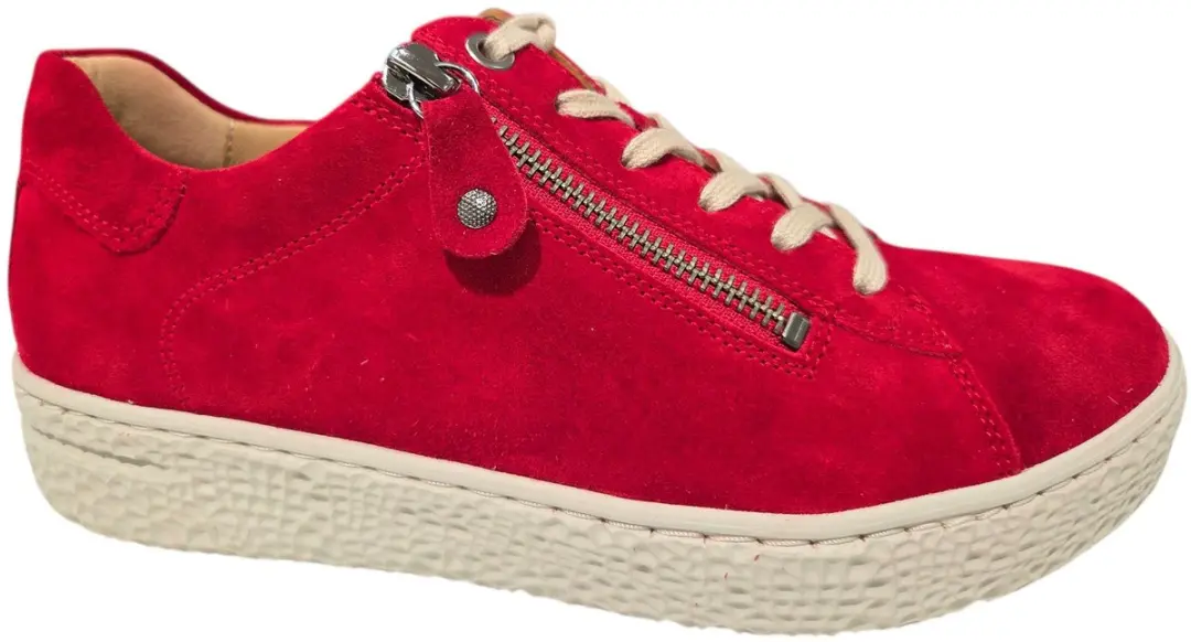 Hartjes Phil 162.1401/30 27.00 H Sneakers Rood Suede Dames