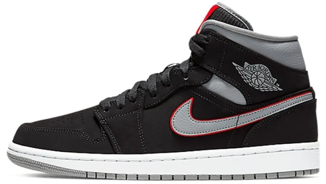 Nike Air 1 Mid 554724-060, Mannen, Zwart, Sneakers maat: 42.5 EU