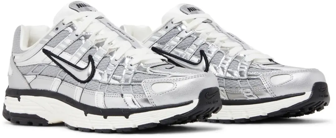 Nike P-6000 Sneakers Heren - 42.5 - Zilver/Zwart - afbeelding 4 van 6
