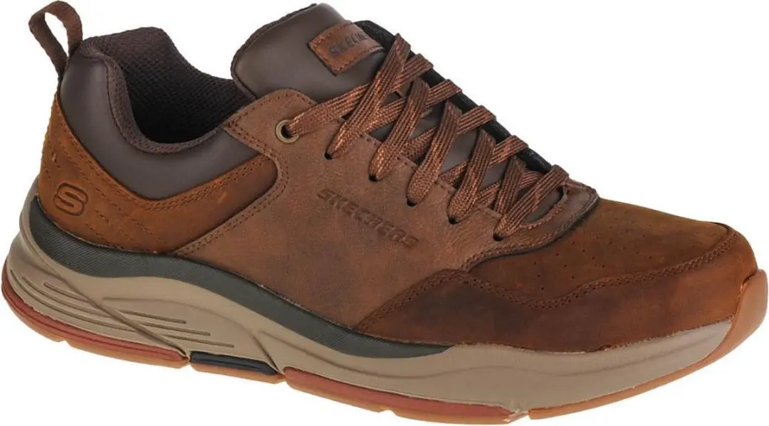 Skechers Benago-Treno 66204-CDB, Mannen, Bruin, sneakers, maat: 42,5 EU