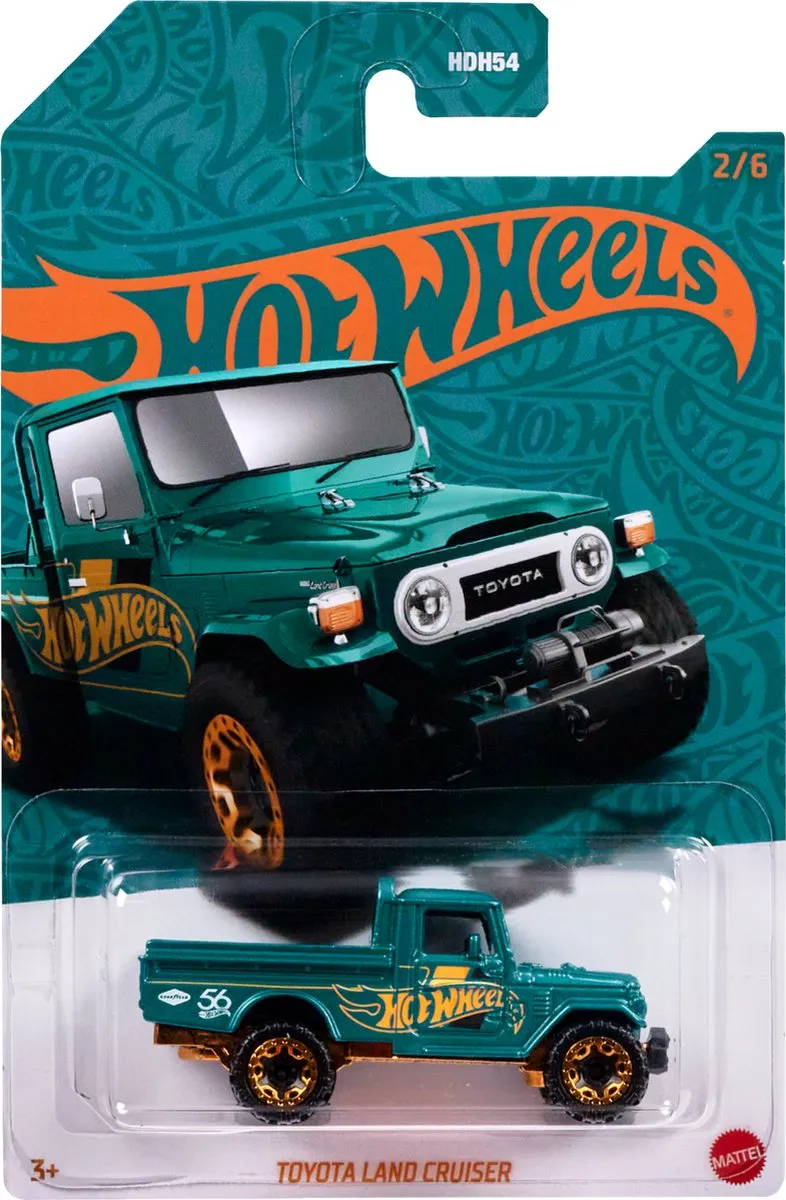 Hot Wheels HVX01 Auto - Metaal Goud/ Groen/ Oranje