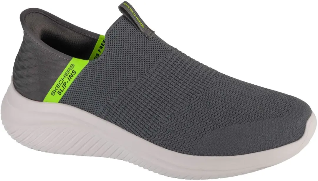 Skechers Slip-Ins Ultra Flex 3.0 Viewpoint, Mannen, Grijs, Sneakers,Sportschoene