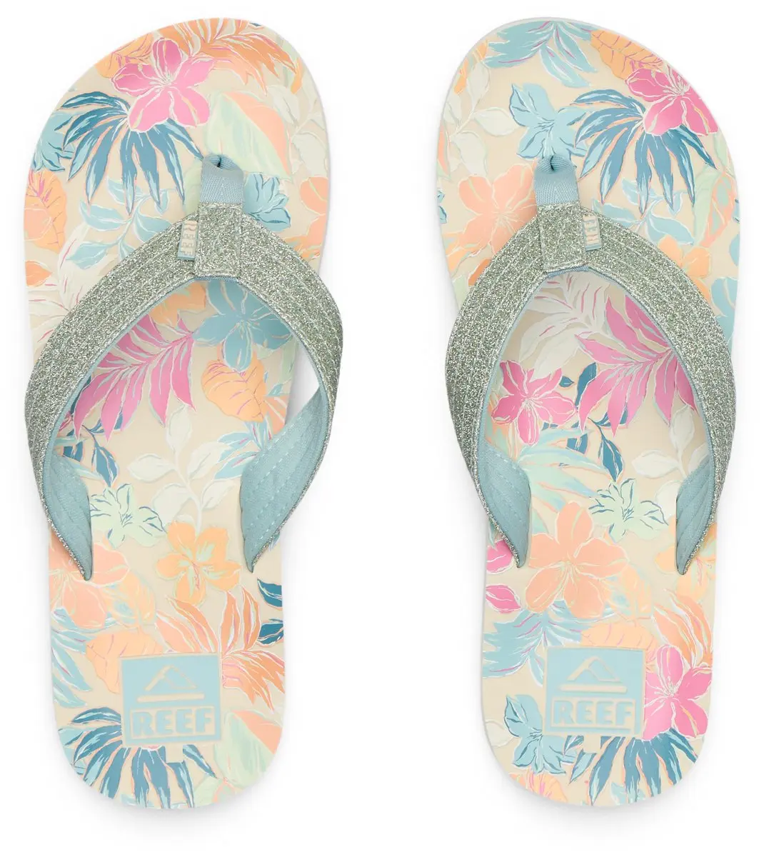 REEF KIDS AHI TROPICAL FLORAL Meisjes Slippers