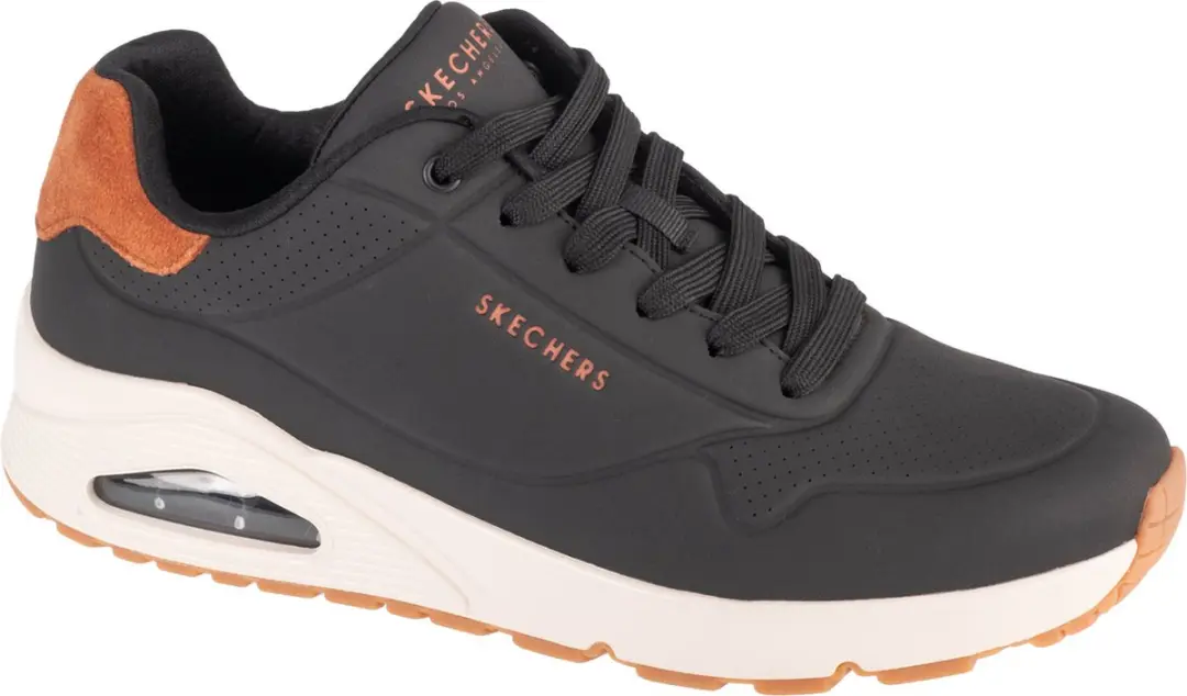 Skechers Uno Heren Sneakers 183004-blk