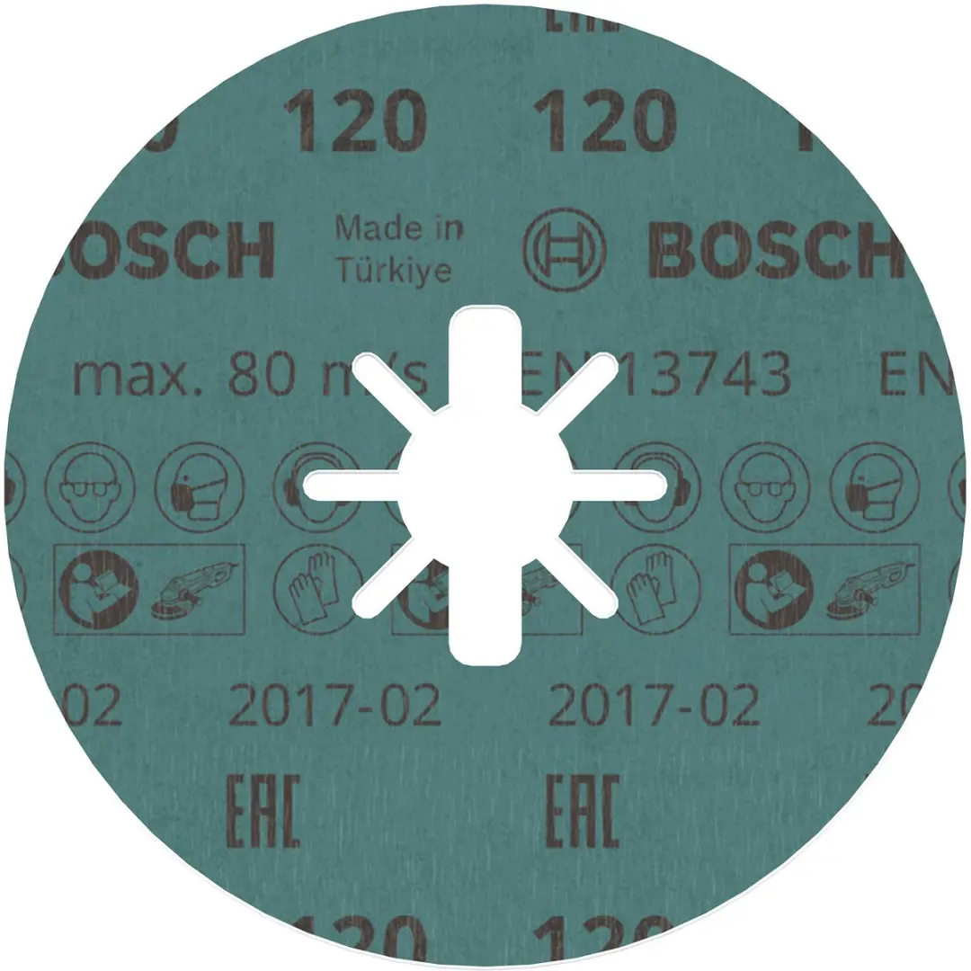 Bosch Professional PRO R780 X-Lock Vezelschijf 125mm G120 - afbeelding 3 van 3