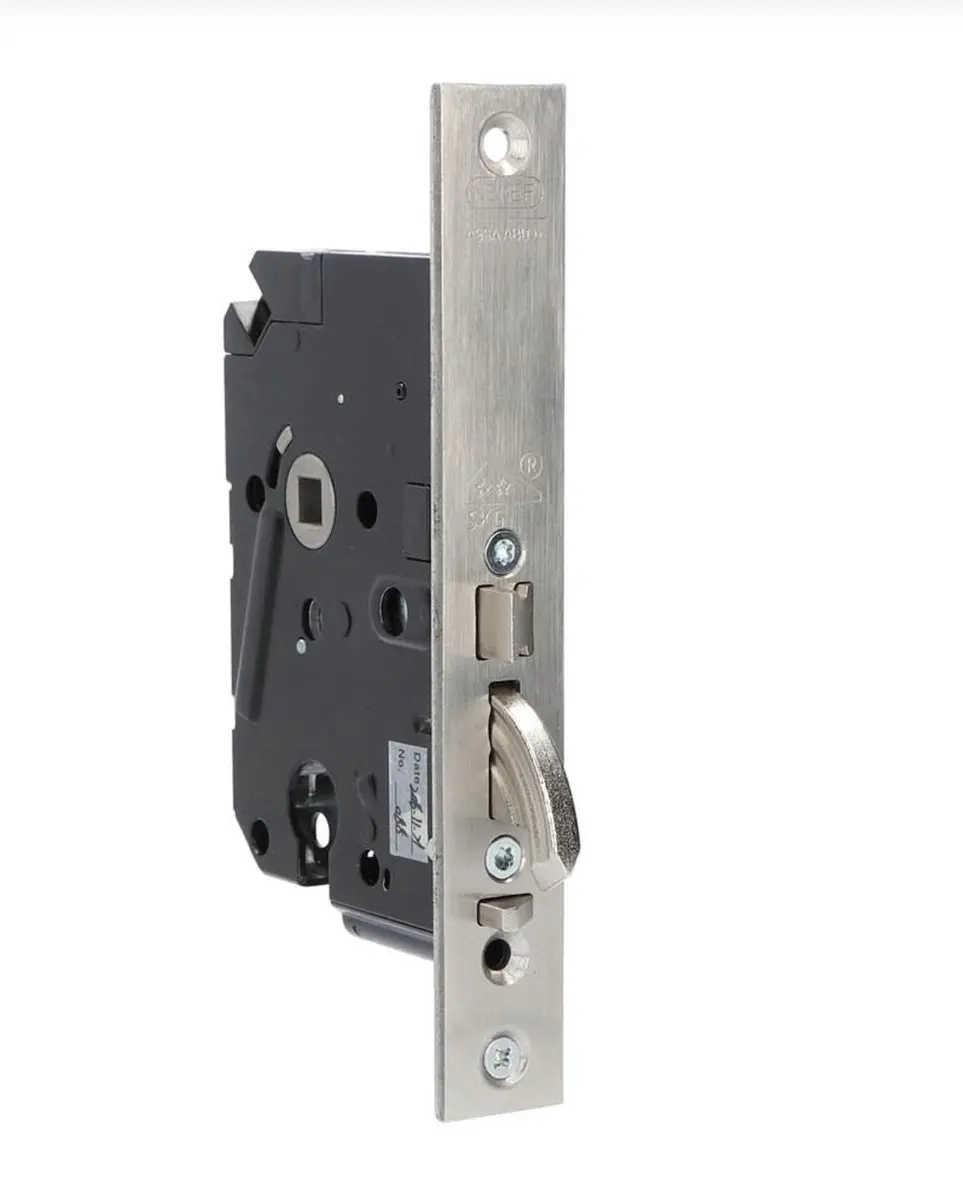 Nemef Veiligheidsslot 4100 Plus PC55 - 50mm Doorn - Zwart - afbeelding 3 van 6