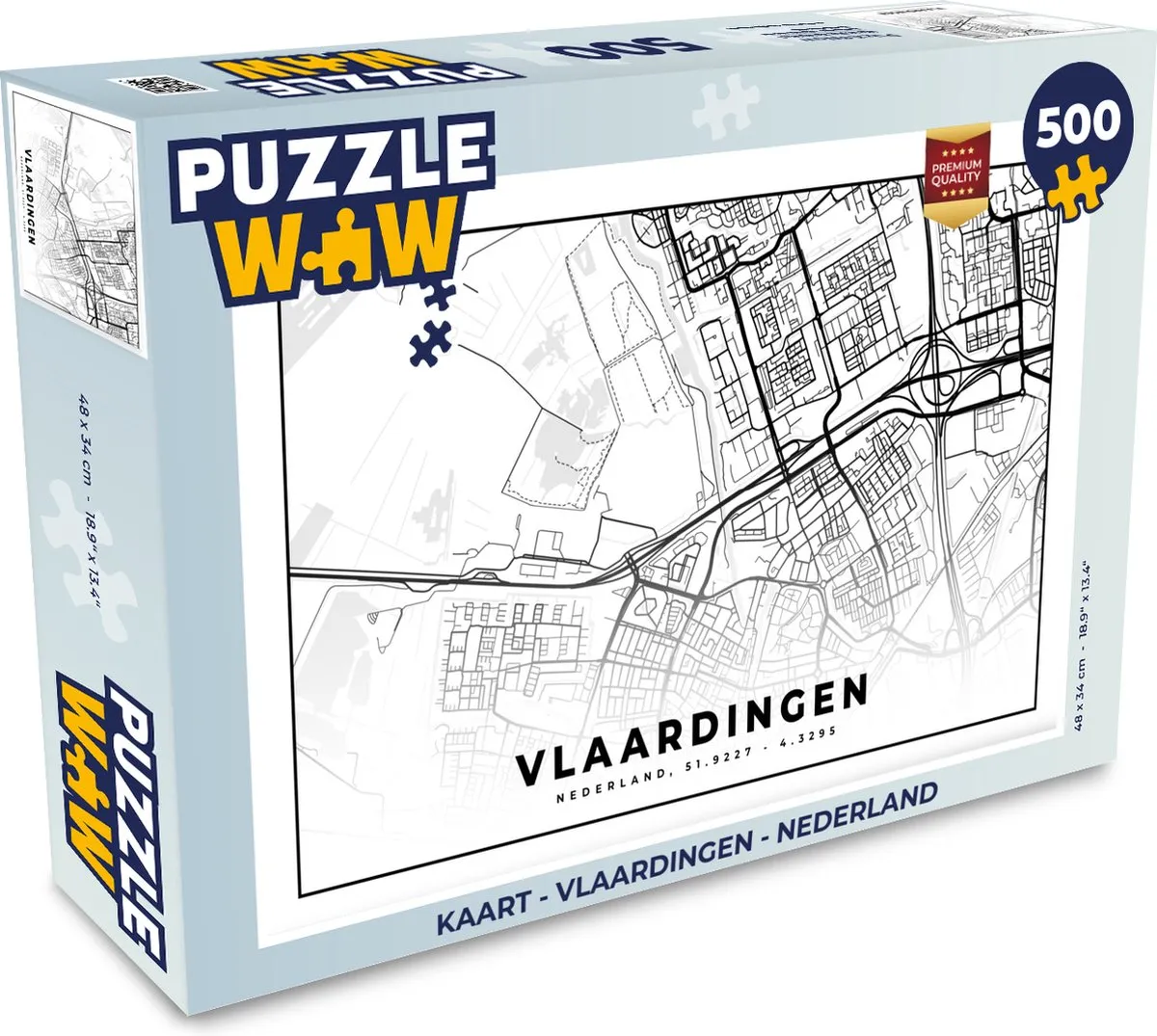 PuzzleWow Legpuzzel 500 Stuks
