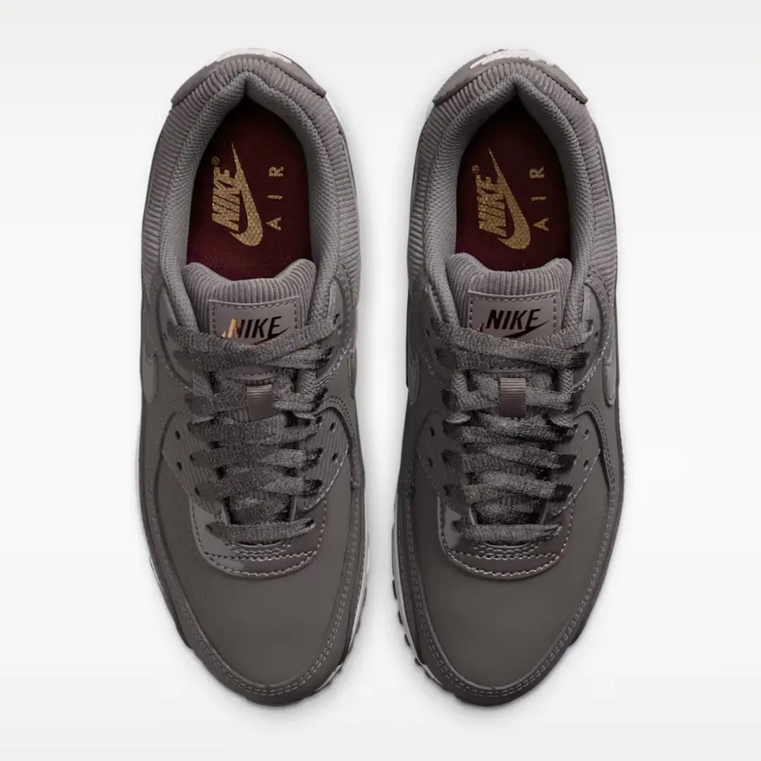 Nike Air Max 90 - Donkerrode Cavestone - Maat 37.5 - afbeelding 6 van 6