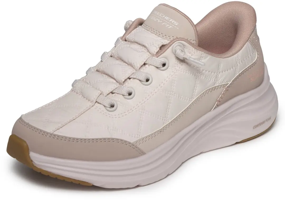 Skechers Dames Slip-ins Contour Foam Cozy Fit 303949L NTTP Natural Taupe
