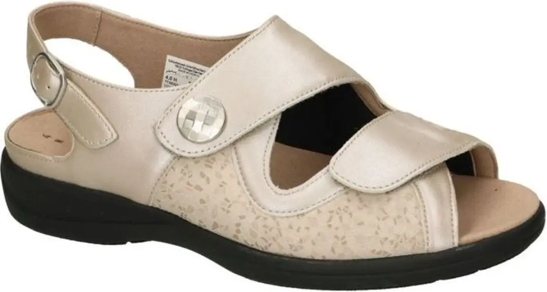 Solidus Dames Sandalen 38.5 - Beige