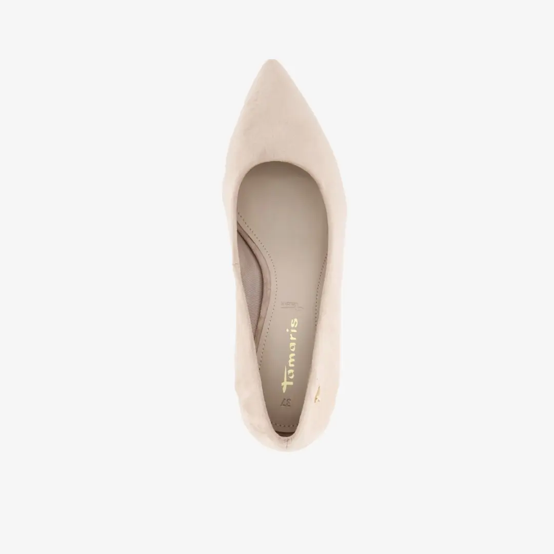 Tamaris Dames Pumps Antislipzool - Maat 40 - Beige - afbeelding 2 van 6