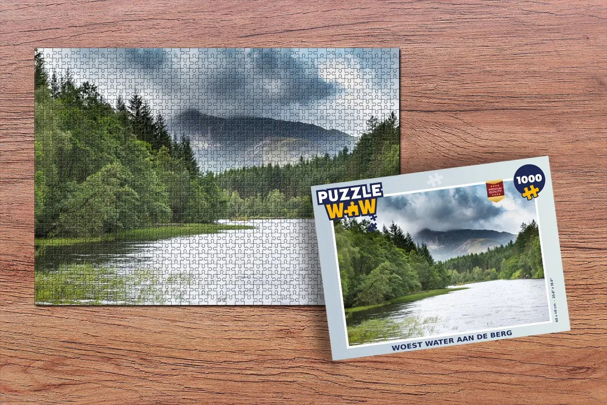 PuzzleWow Legpuzzel 1000 Stuks - Multicolor