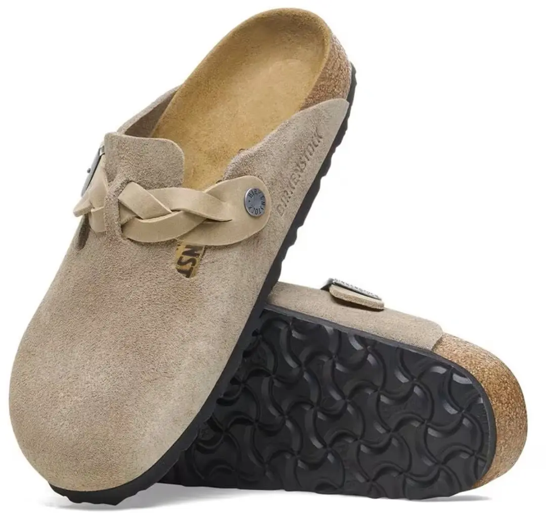 Birkenstock Boston Taupe Narrow - Maat 41 - afbeelding 5 van 6