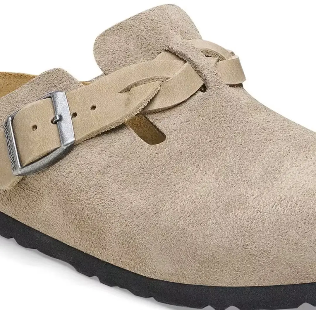 Birkenstock Boston Taupe Narrow - Maat 41 - afbeelding 4 van 6