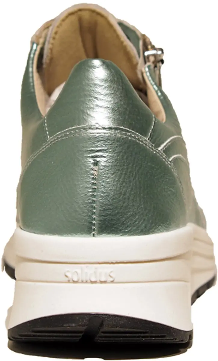 Solidus 46023 Dames Sneakers - Groen Metallic - Maat 41