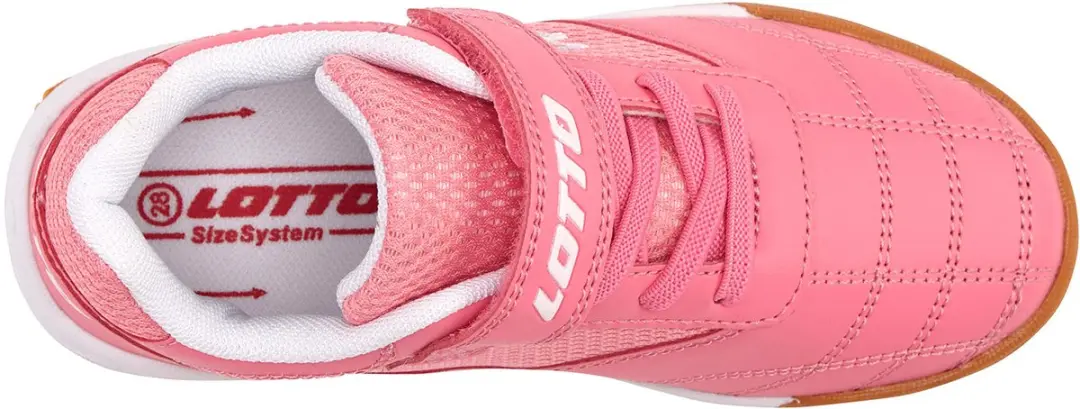 Lotto Whizzer K Lage Kindersneaker 2600120K - Maat 28 - Roze/Wit - afbeelding 3 van 6