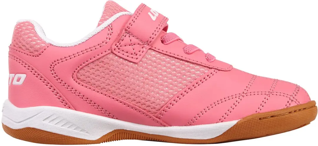 Lotto Whizzer K Lage Kindersneaker 2600120K - Maat 28 - Roze/Wit - afbeelding 2 van 6