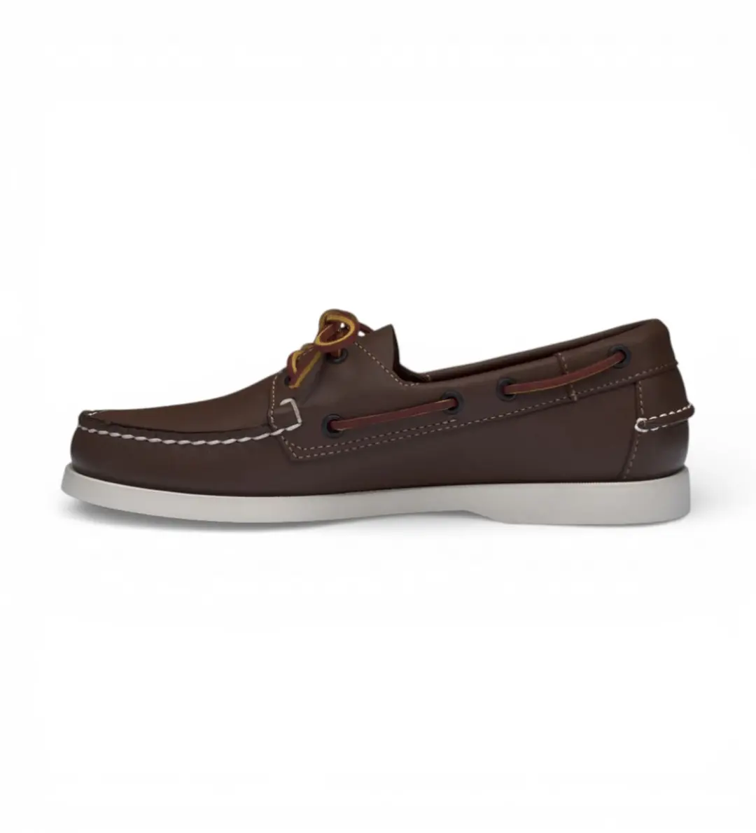 Sebago Docksides Portland Bruin Leren Schoenen - Maat 43
