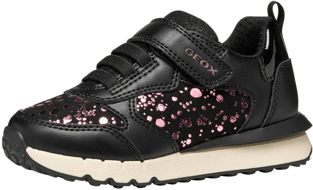 GEOX J46GZB_0BCBL Dames Sneakers - 32 - Noir/Purple - afbeelding 5 van 6
