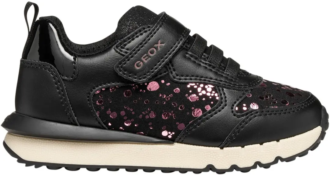 GEOX J46GZB_0BCBL Dames Sneakers - 32 - Noir/Purple - afbeelding 6 van 6