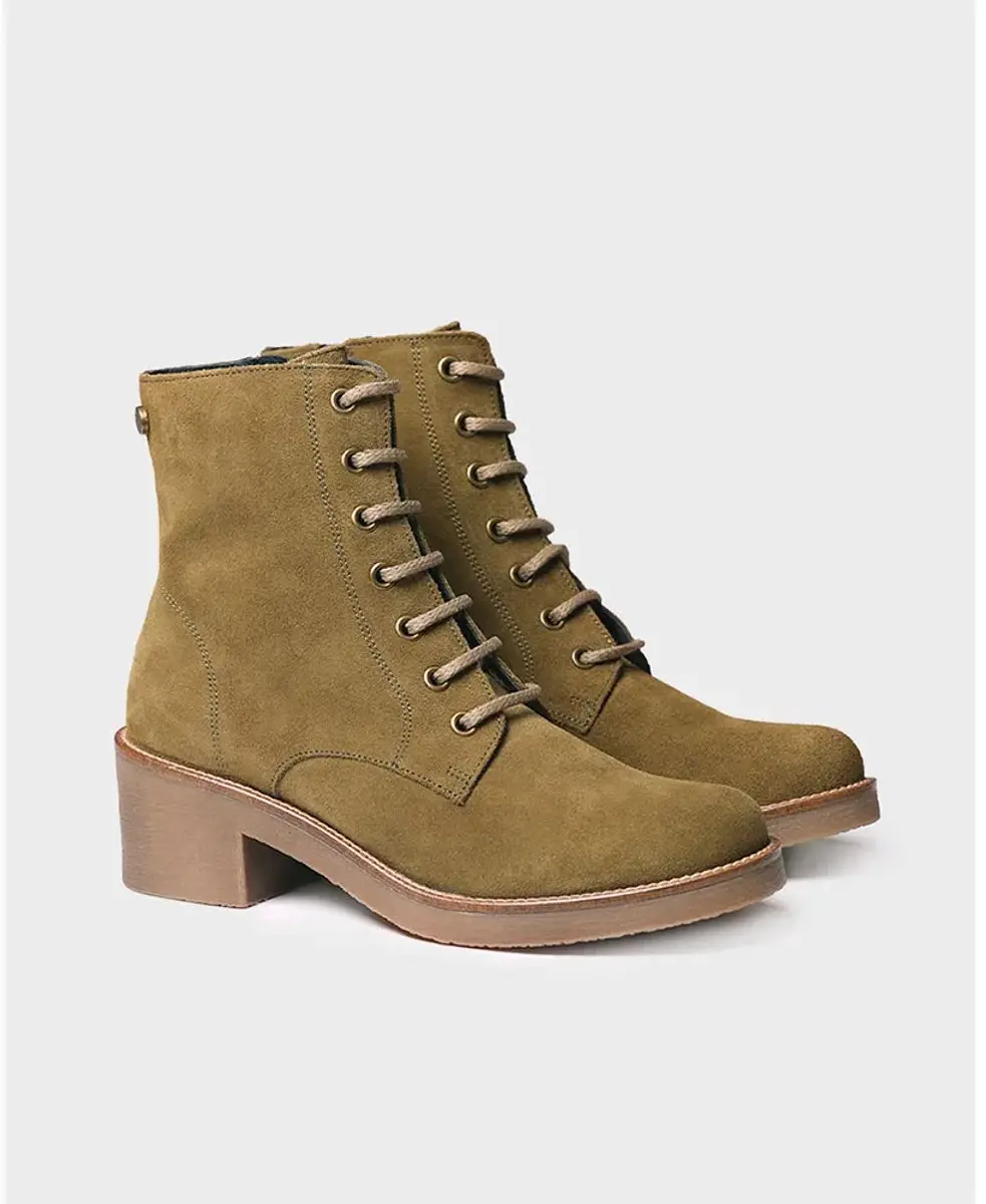 Toni Pons Pavia-sy Booties Met Hak Groen EU 35 Vrouw