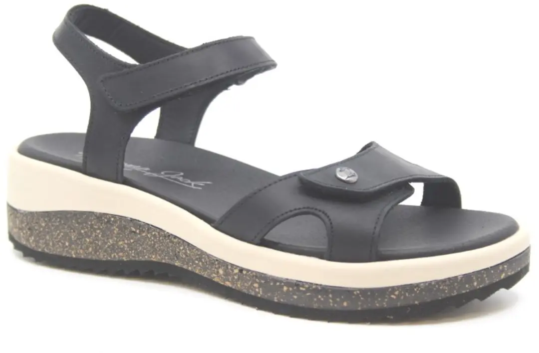 Panama Jack zwarte nubuck dames sleehakken