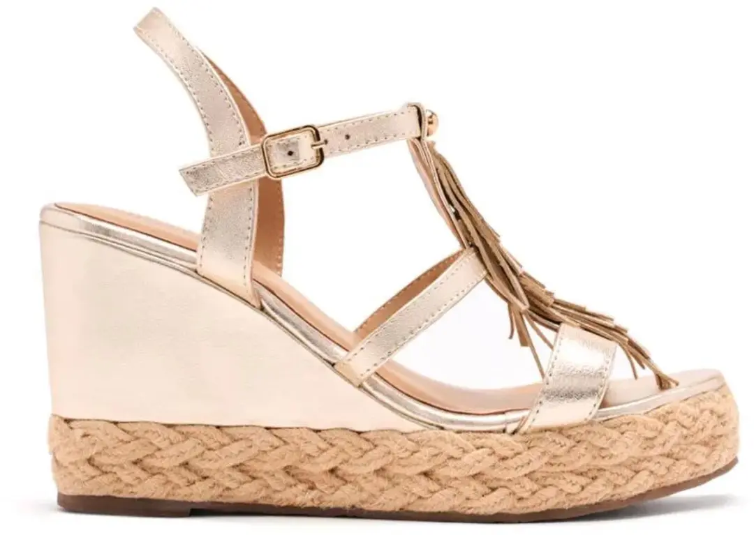 Gioseppo Elderon Wedgesandalen Goud EU 37 Vrouw