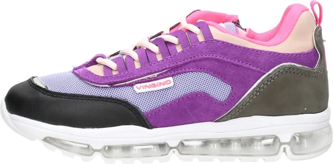 Vingino Linn Sneakers Laag - Lila - Maat 37 - afbeelding 2 van 6