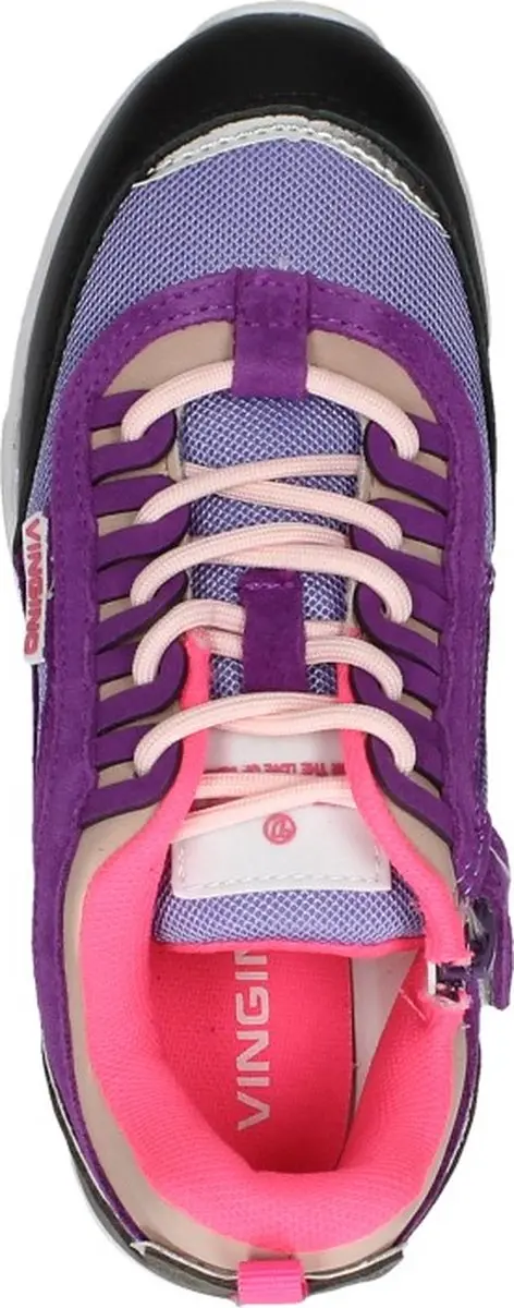 Vingino Linn Sneakers Laag - Lila - Maat 37 - afbeelding 5 van 6