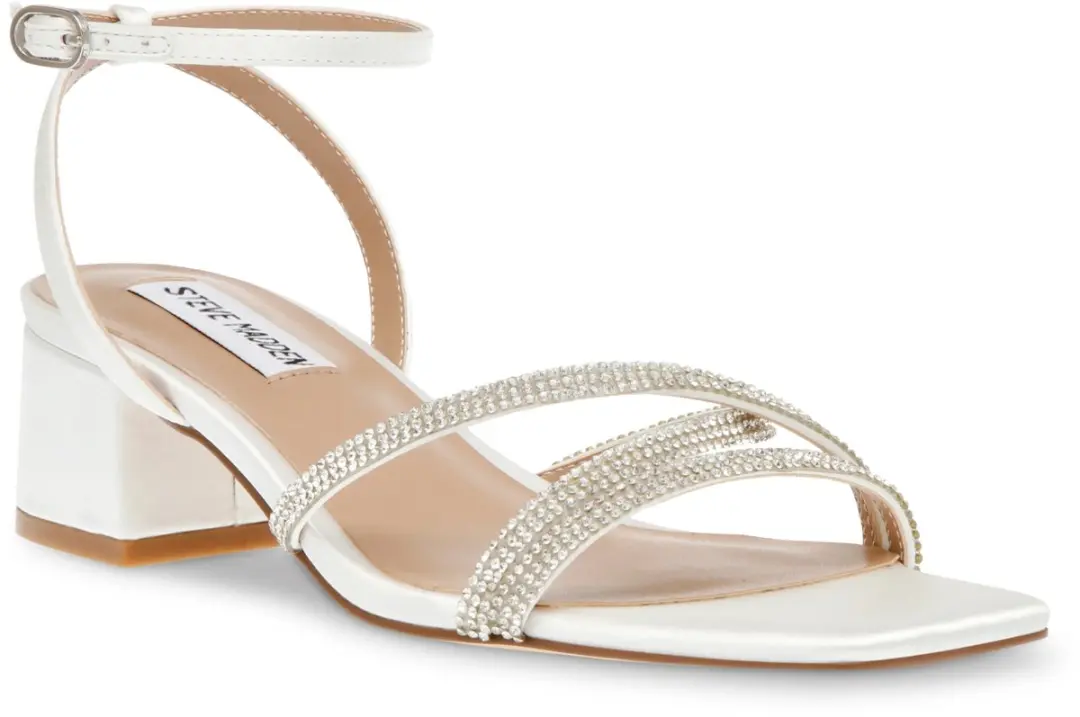Steve Madden Gabby Hoge Hakken - 36 - Ivoor Satin - afbeelding 3 van 6