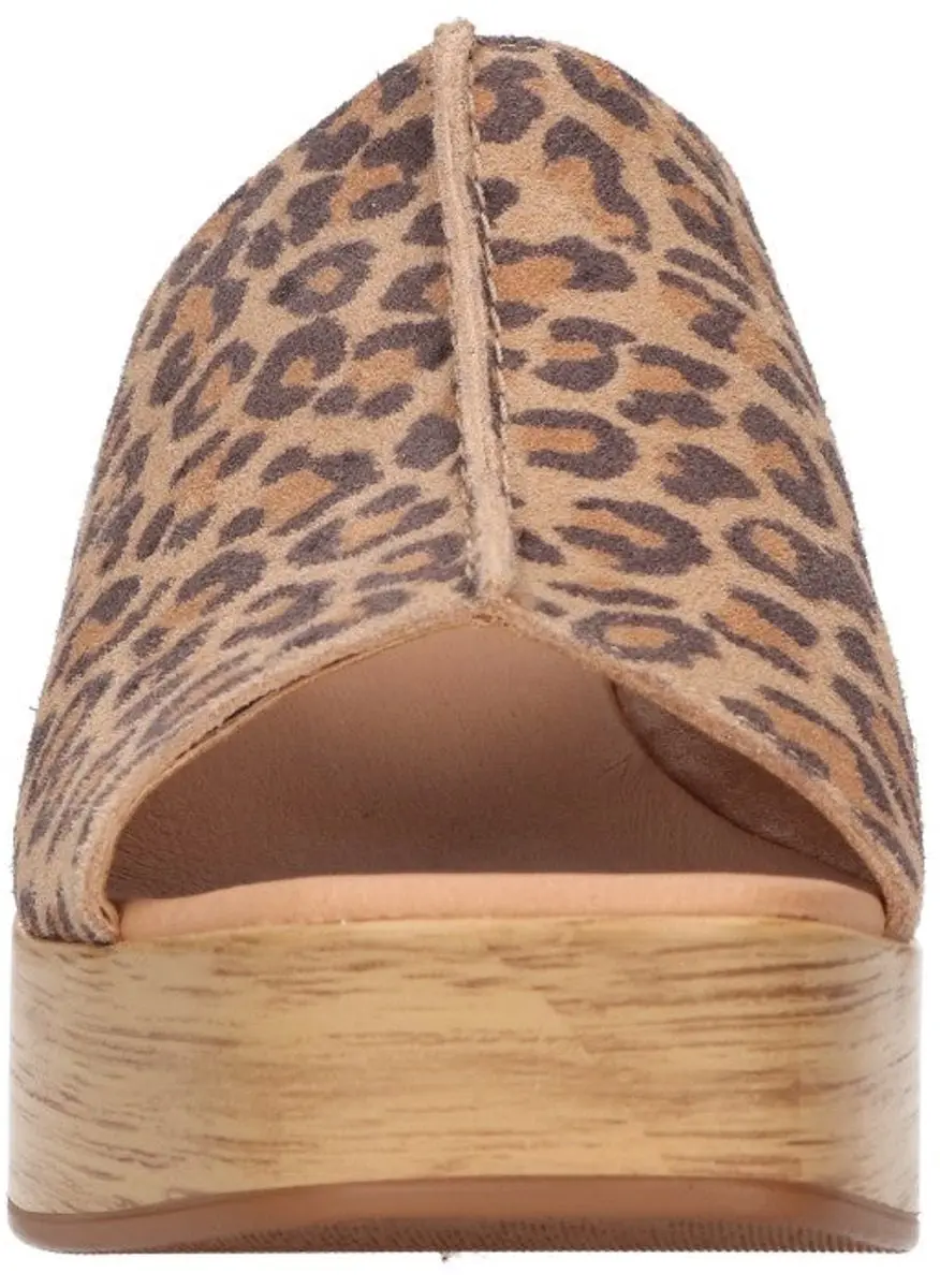 La Strada Platform Sandaal Leopard Leer - Damesschoenen - Maat - 40 - afbeelding 4 van 4