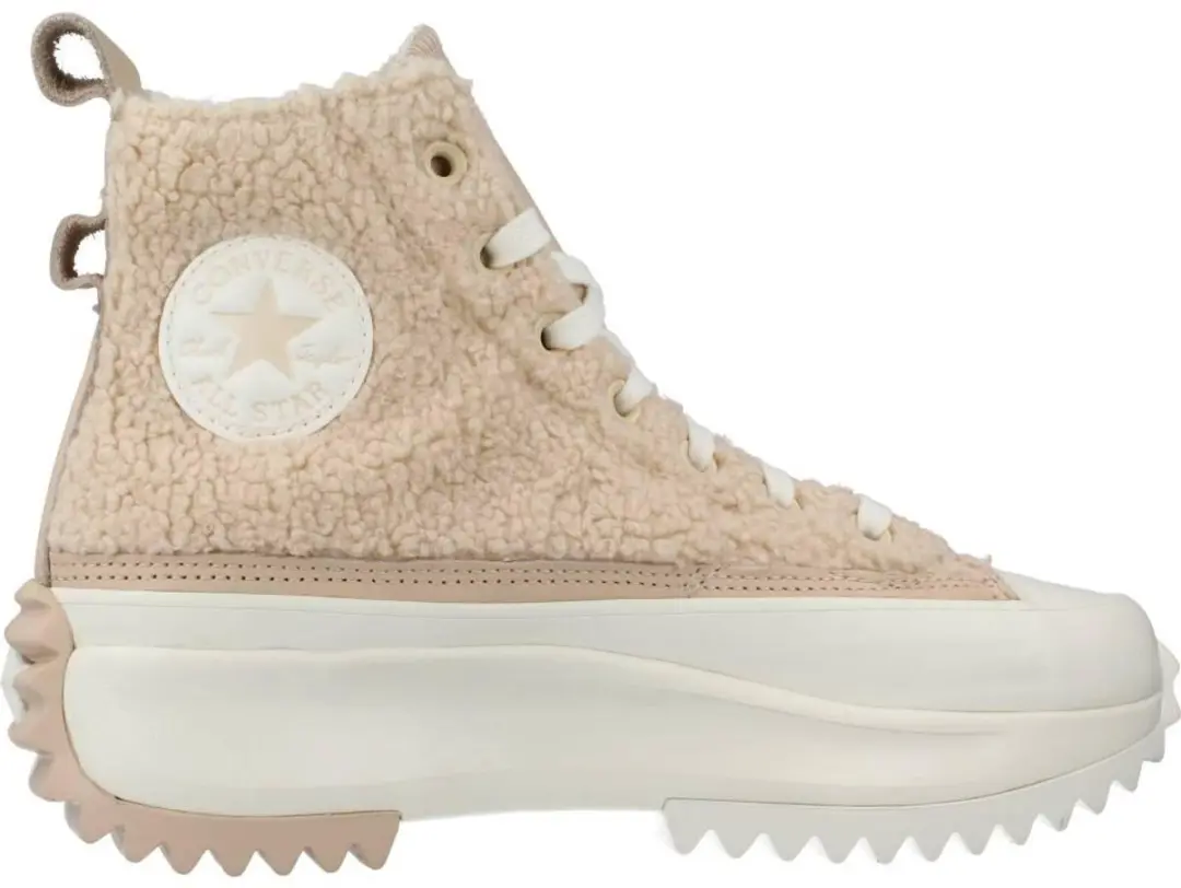 CONVERSE RUN STAR HIKE PLATFORM SHERPA Naakt 44,5 EU