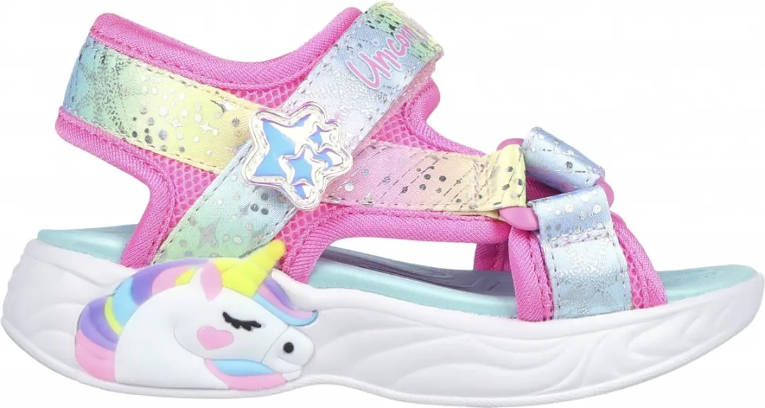 Skechers Unicorn Dreams Sandalen Majestic Bliss - 22 - Pink/Multi - afbeelding 5 van 6