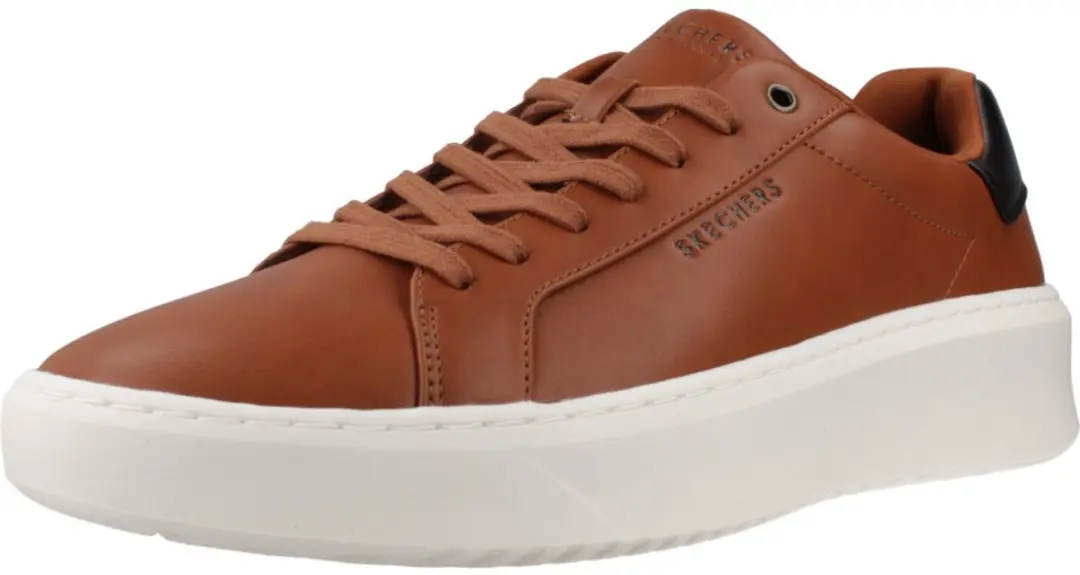 Skechers Court Break Suit Sneaker - Heren - Bruin