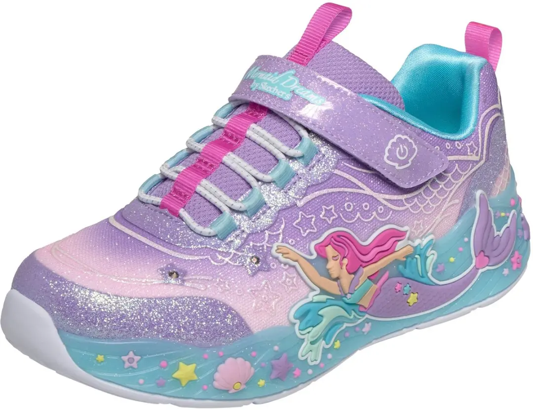 Skechers Mermaid Dreams Meisjes Sneakers 31 - Lavendel