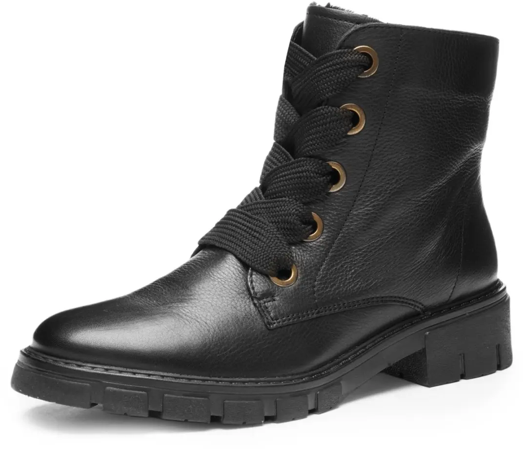Ara dames veterboot zwart 5.5