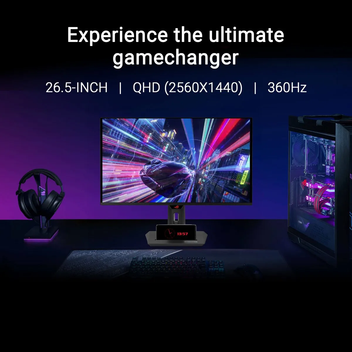 ASUS ROG Strix OLED XG27ACDNG Gaming Monitor 27" - 360Hz QHD OLED