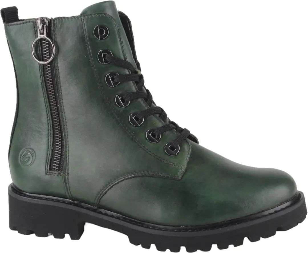 Remonte D8671-55 dames veterboots sportief maat 37 groen