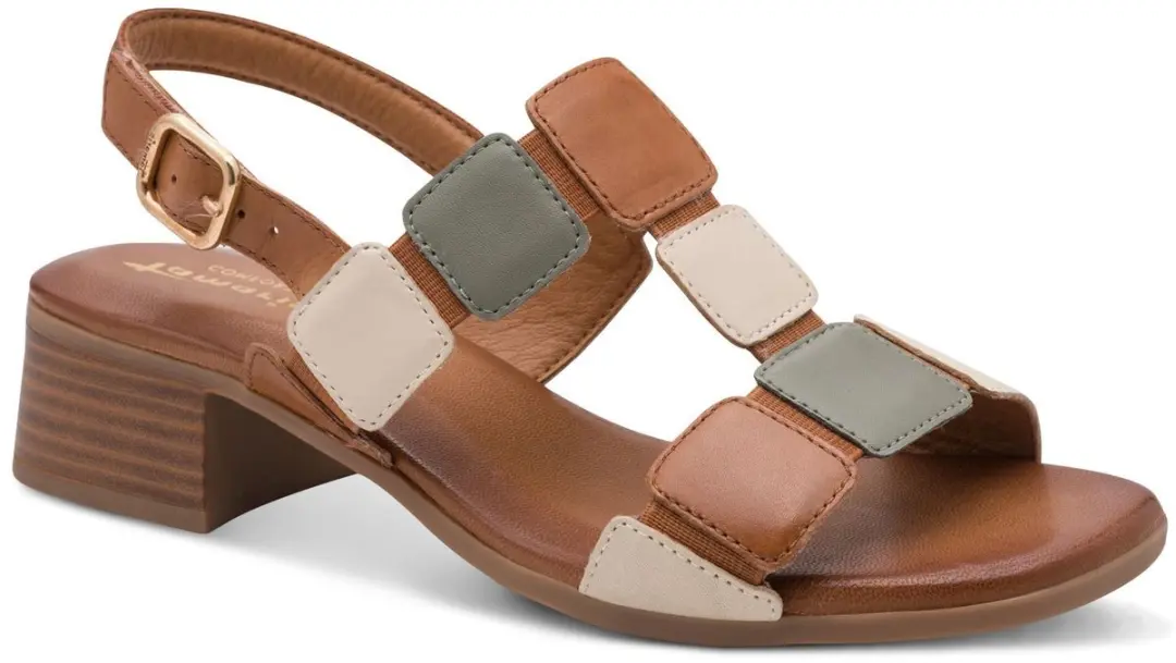 Tamaris WIDE FIT Dames Sandaaltje 8-88203-42 798 H-breedte Maat: 37 EU