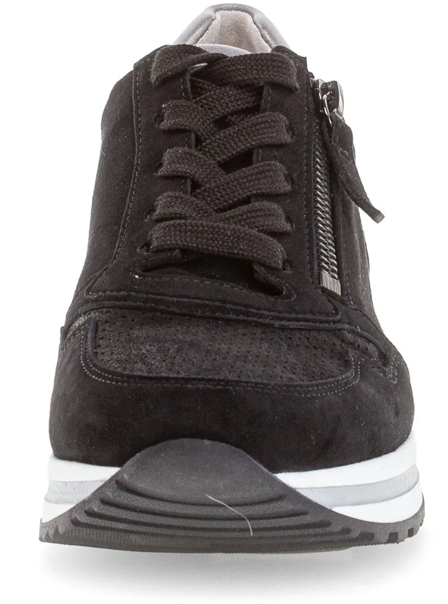 Gabor Sneakers 107521 - Dames - Zwart Suede - afbeelding 2 van 6