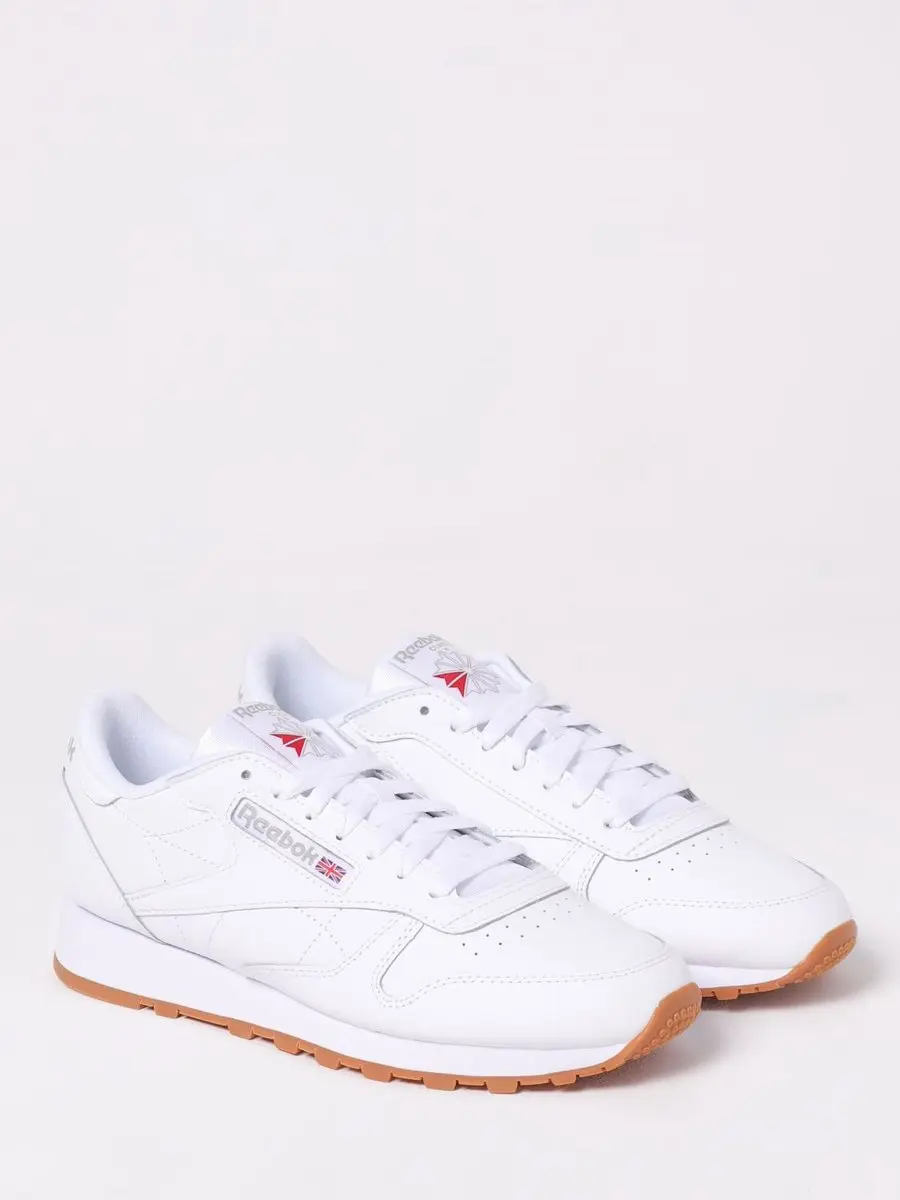 Reebok Classic Leather Gum Sole Sneakers - 39 - Wit - afbeelding 5 van 6