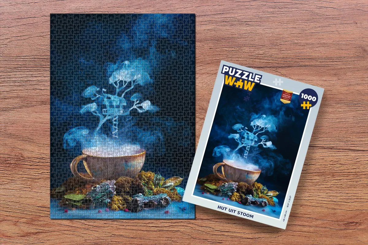 PuzzleWow Legpuzzel 1000 Stuks - Multicolor
