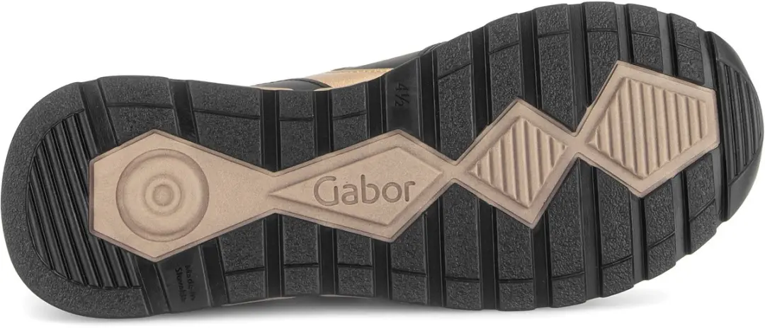 Gabor 6023.01.001 Dames Sneakers - Zwart