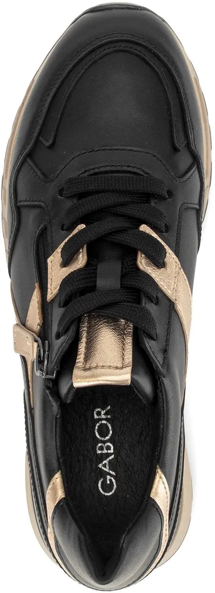Gabor 6023.01.001 Dames Sneakers - Zwart
