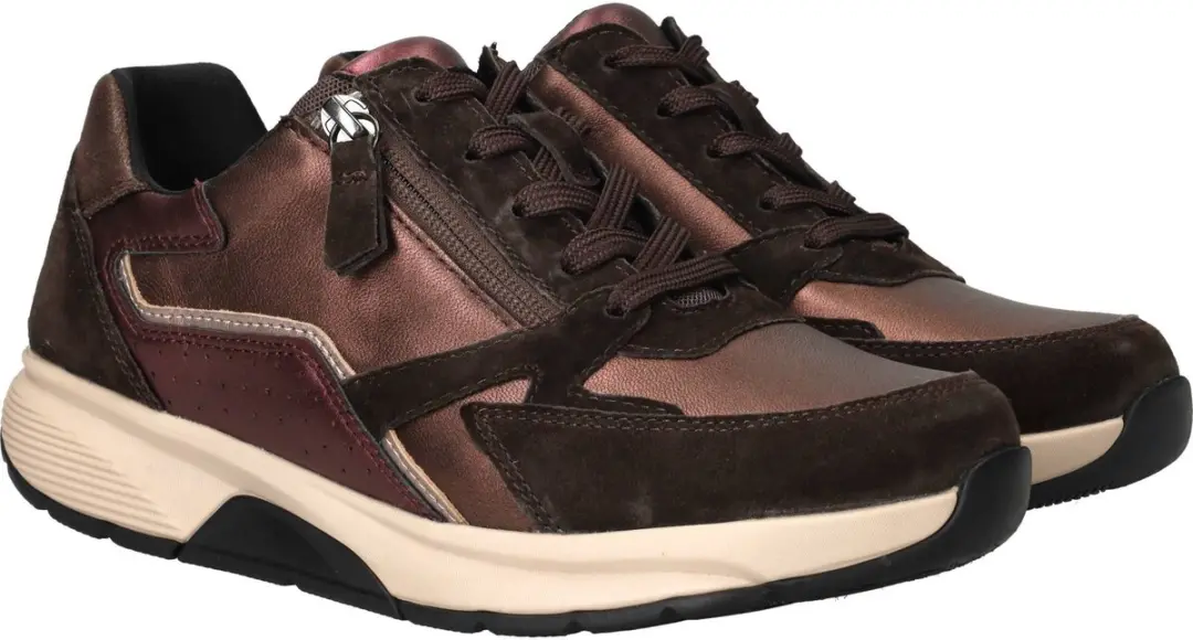 Gabor Rollingsoft Sneakers 102413 - Bruin - Maat 3 - afbeelding 2 van 6