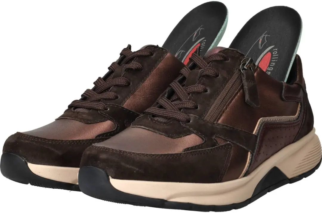 Gabor Rollingsoft Sneakers 102413 - Bruin - Maat 3 - afbeelding 6 van 6